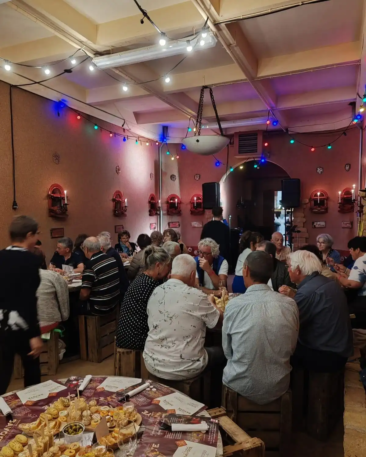 Salle de réception pour évènements à Chiroubles