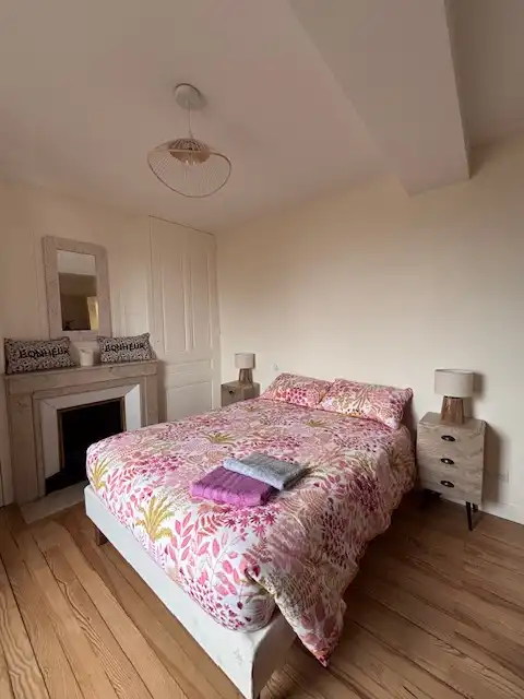 Suite parentale de la chambre d'hôtes Le Panoramic FAMILY à Chiroubles
