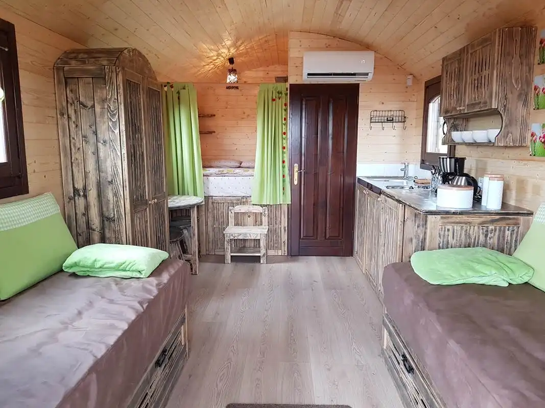 Intérieur de la Roulotte de Chiroubles