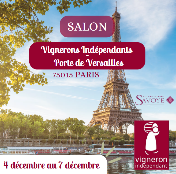 Salon des vins des Vignerons Indépendants - Paris -                                 4 DÉCEMBRE au 7 DECEMBRE 2025